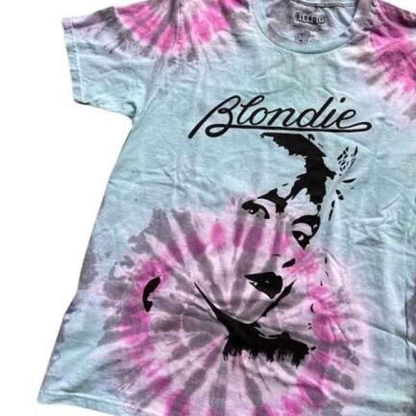 画像2: Blondie Debbie Harry　Tie-Dye Tee (2)