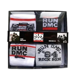 画像: RUN DMC 4 Pack Mens Crew Socks