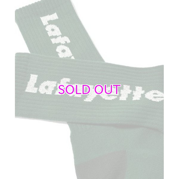 画像2: LFYT Lafayette LOGO CREW SOCKS  (2)