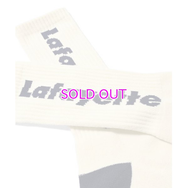 画像2: LFYT Lafayette LOGO CREW SOCKS  (2)