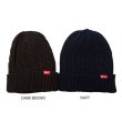 画像3: STILL DIGGIN "RED TAB" 1POINT CABLE KNIT CAP (3)