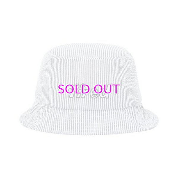 画像1: TIRED / SEERSUCKER BUCKET HAT(USA) (1)