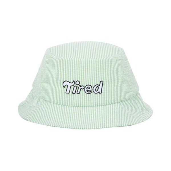 画像1: TIRED / SEERSUCKER BUCKET HAT(USA) (1)