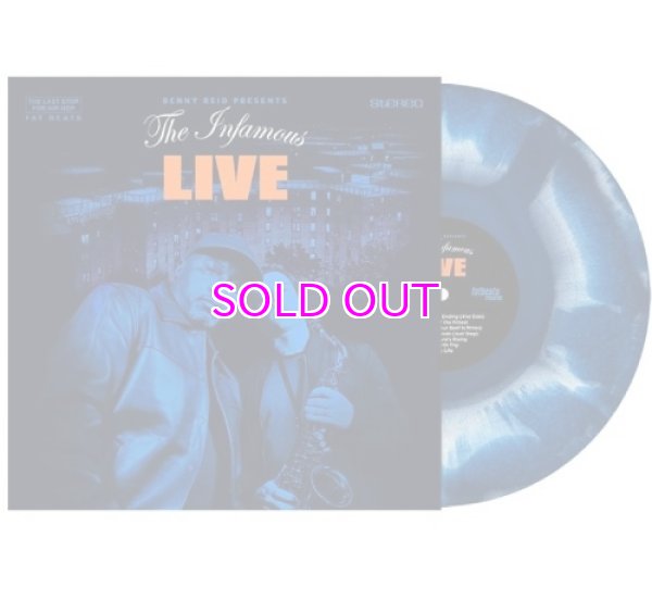 画像1: Benny Reid & Havoc / INFAMOUS LIVE "LP" (BLUE MOON VINYL)   (1)