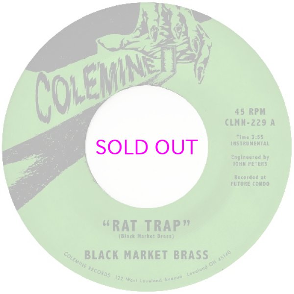 画像1: BLACK MARKET BRASS/ RAT TRAP / CHOP BOP  7" (1)