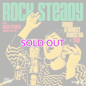 画像: JARIBU AFROBEAT ARKESTRA  /ROCK STEADY / ROCK STEADY (MACKA-CHIN EDIT) (CLEAR GREEN COLOR VINYL) 7"