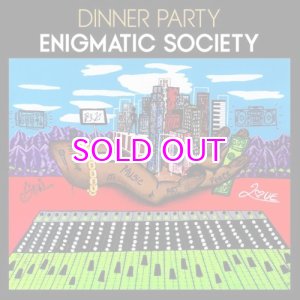画像: Dinner Party - Enigmatic Society (Black vinyl with White Splatter) "LP"