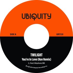 画像:  TWILIGHT / YOU'RE IN LOVE (KON REMIXES) 7"