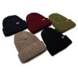 画像1: SD "RED TAB" 1POINT BRONER KNIT CAP (1)