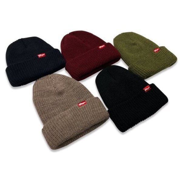 画像1: SD "RED TAB" 1POINT BRONER KNIT CAP (1)