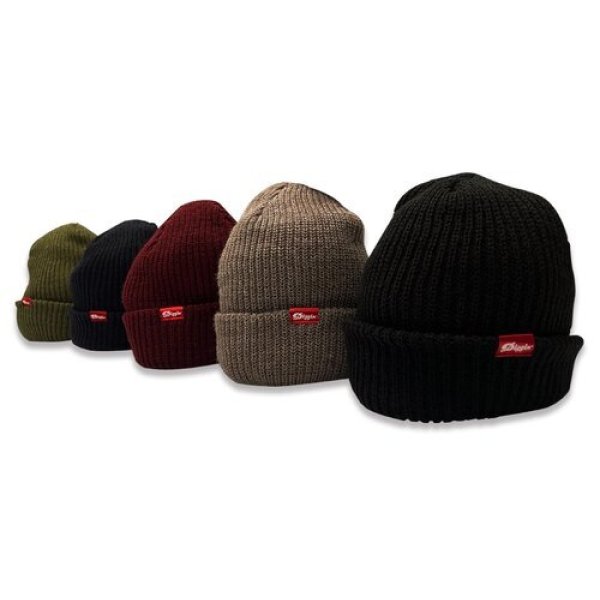 画像2: SD "RED TAB" 1POINT BRONER KNIT CAP (2)