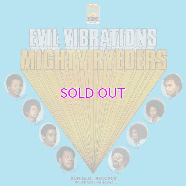 画像1: MIGHTY RYEDERS / Evil Vibrations 10inch (1)