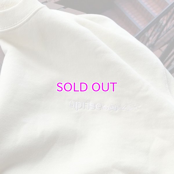 画像2: upriseMARKET "og embroidery logo crew sweat" (2)