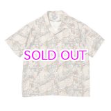 画像: LFYT - PATTERNED OPEN COLLAR S/S SHIRT 