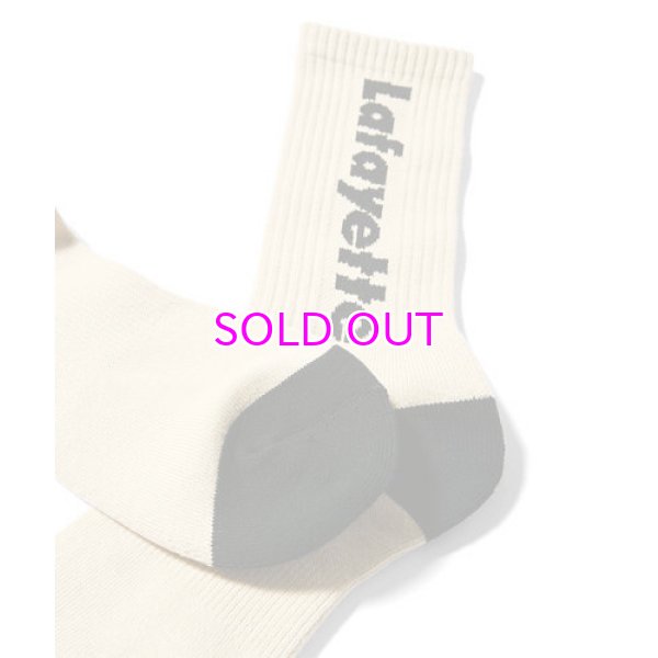 画像7: LFYT - Lafayette LOGO CREW SOCKS  (7)