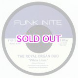 画像: ROYAL ORGAN DUO / WHITE LINES / £19.99  7"