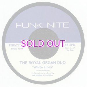 画像: ROYAL ORGAN DUO / WHITE LINES / £19.99  7"