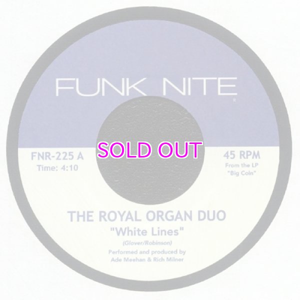 画像1: ROYAL ORGAN DUO / WHITE LINES / £19.99  7" (1)