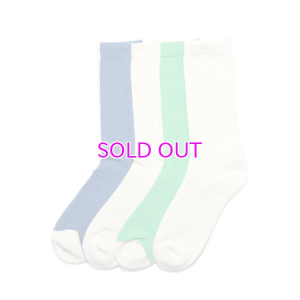 TFS-004 (CREAM / BLUE GRAY & MINT)