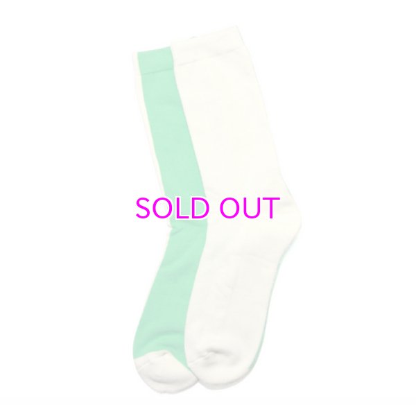 TFS-004 (CREAM / BLUE GRAY & MINT)