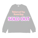 画像: upriseMARKET / Return of the Boom Bap L/S Tee