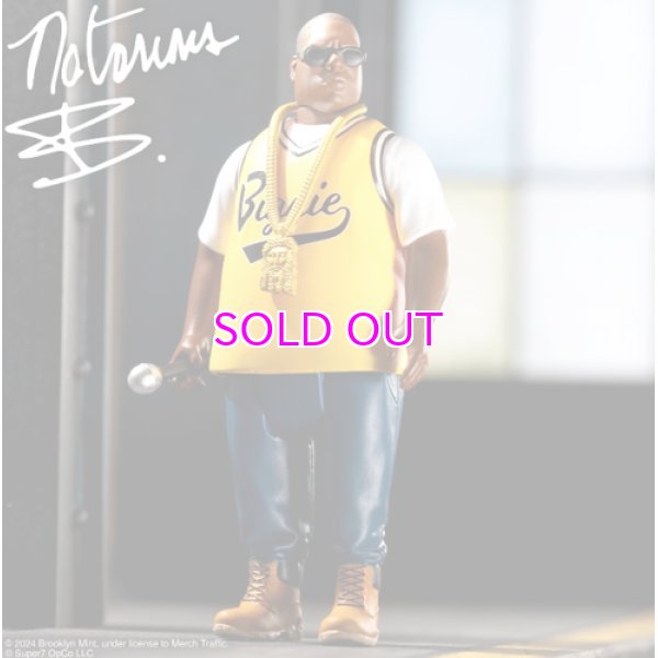画像2: NOTORIOUS B.I.G. REACTION FIGURES WAVE 04 - NOTORIOUS B.I.G. (YELLOW JERSEY) (2)