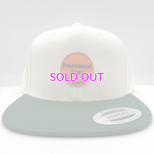 画像1: upriseMARKET "Promotional Copy" two tone Snapback Cap (1)