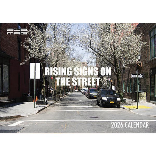 画像1: 212.MAG 「RISING SIGNS ON THE STREET」 2026 CALENDAR with POSTCARD (1)