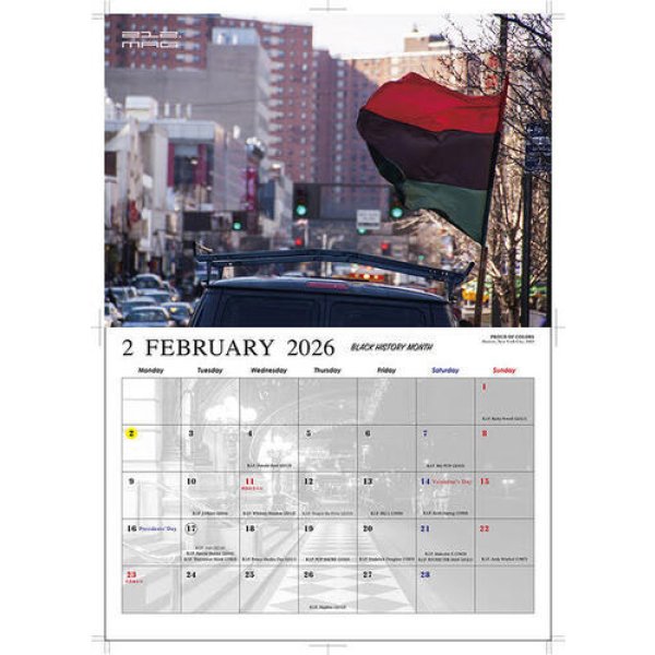 画像3: 212.MAG 「RISING SIGNS ON THE STREET」 2026 CALENDAR with POSTCARD (3)