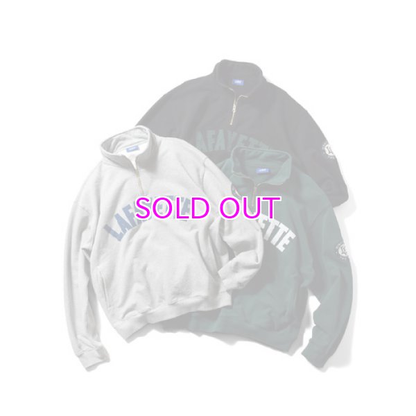 画像1: LFYT / ARCH LOGO HALFZIP SWEATSHIRT (1)