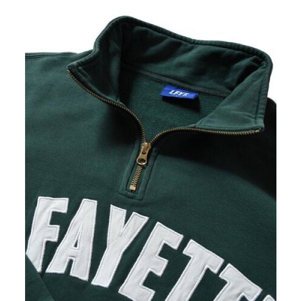 画像14: LFYT / ARCH LOGO HALFZIP SWEATSHIRT (14)