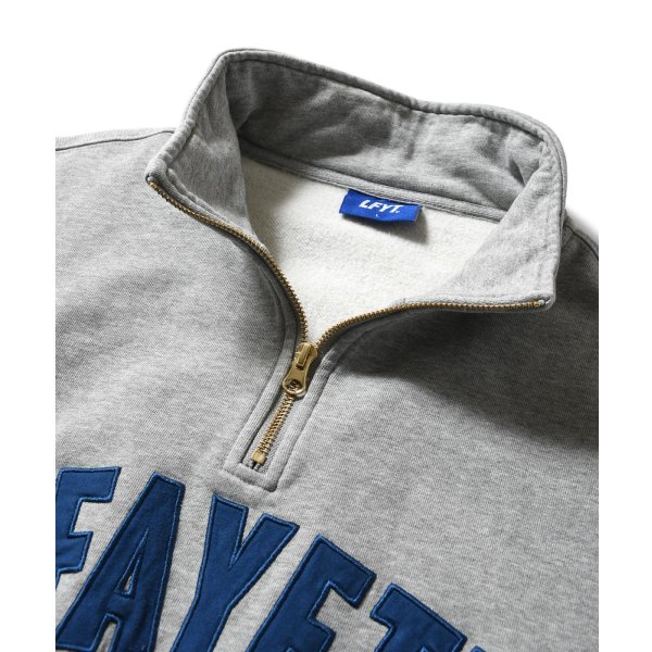 画像4: LFYT / ARCH LOGO HALFZIP SWEATSHIRT (4)