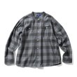 画像4: LFYT / NEP TWILL CHECK BAND COLLAR SHIRT (4)