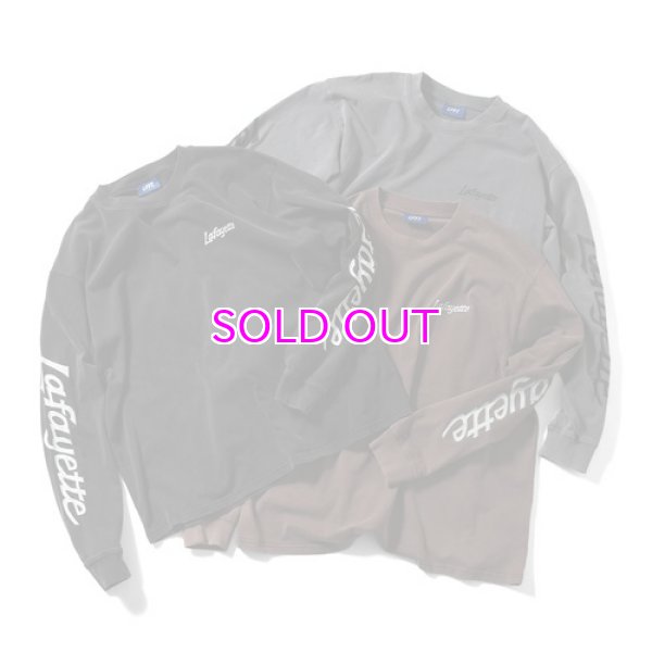 画像1: LFYT / SLEEVE LOGO WASHED L/S TEE  (1)