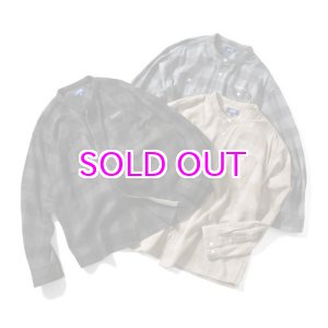 画像: LFYT / NEP TWILL CHECK BAND COLLAR SHIRT