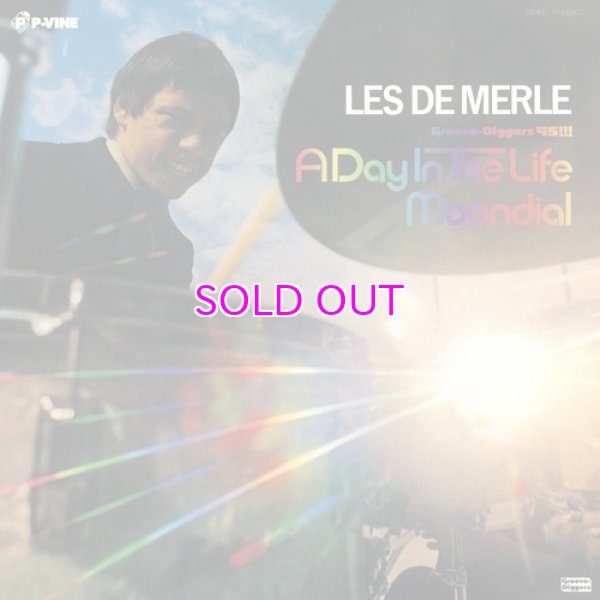 画像2: LES DEMERLE / A Day In The Life / Moondial 7" (2)