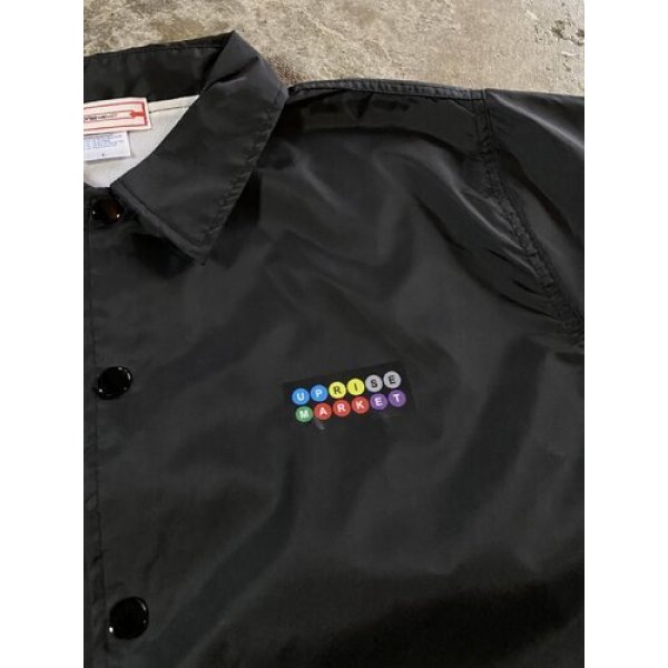 画像3:  upriseMARKET Subway Logo P Coach Jacket  (3)
