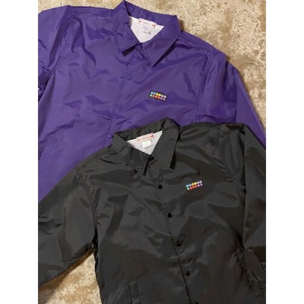画像1:  upriseMARKET Subway Logo P Coach Jacket  (1)