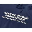 画像4: MURO×STILL DIGGIN' "KOD DICE LOGO" PULLOVER HOODIE (4)