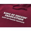 画像3: MURO×STILL DIGGIN' "KOD DICE LOGO" PULLOVER HOODIE (3)