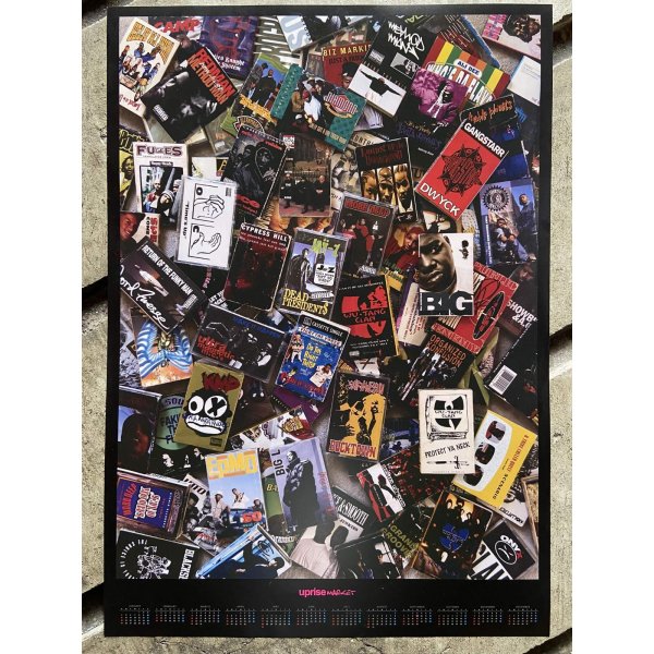 画像1: 2026 ”We love cassette singles” Calendar by upriseMARKET (1)
