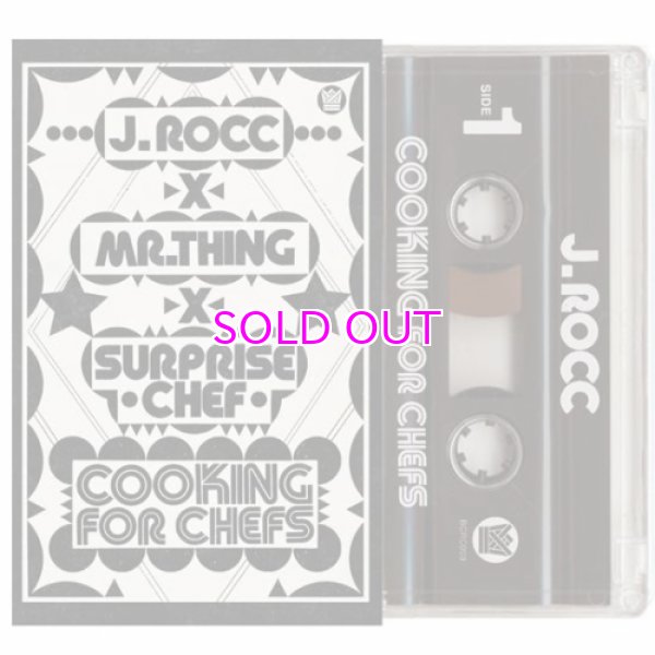 画像1: J.ROCC x MR. THING x SURPRISE CHEF / COOKING FOR CHEFS MIXTAPE "CASSETTE TAPE"  (1)
