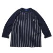 画像3: LFYT - PINSTRIPE RAGLAN SLEEVE TEE  (3)