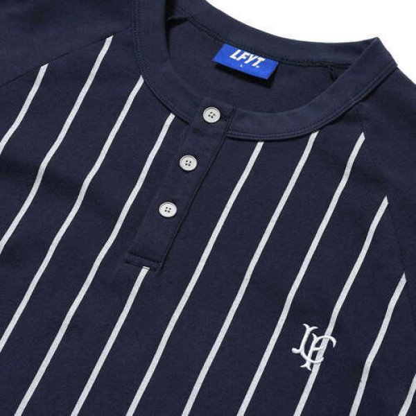 画像7: LFYT - PINSTRIPE RAGLAN SLEEVE TEE  (7)