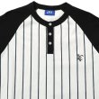 画像6: LFYT - PINSTRIPE RAGLAN SLEEVE TEE  (6)