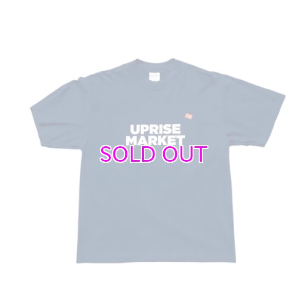 画像2: upriseMARKET / Standard Logo +Tag Garment Dye Tee (2)