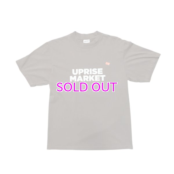 画像4: upriseMARKET / Standard Logo +Tag Garment Dye Tee (4)