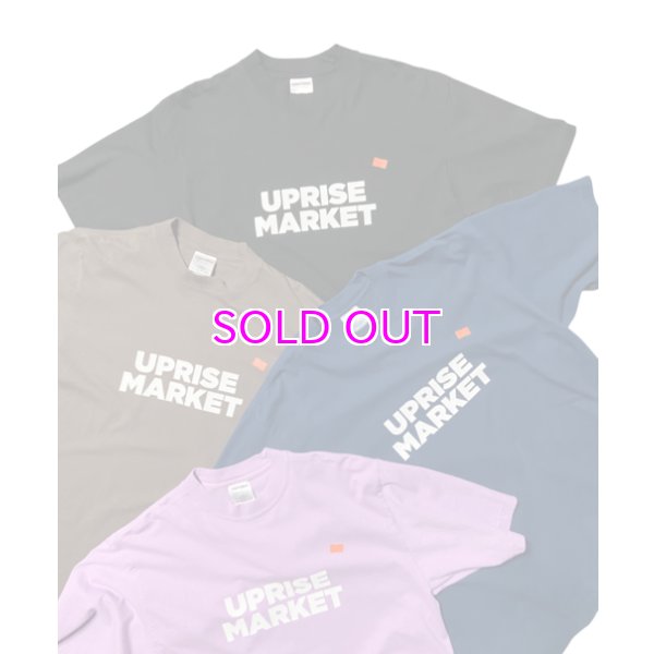 画像1: upriseMARKET / Standard Logo +Tag Garment Dye Tee (1)