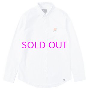 画像: BY PARRA OXFORD STRIPE SHIRT ORANGE JUICE 