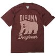 画像1: HIGUMA DOUGHNUTS × CAPTAIN VINYL DIGUMA TEE  (1)